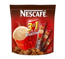 Нескафе 3в1 Классика (пакет 14,5г*20шт)*20пак кофе